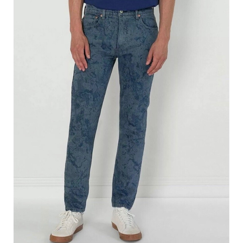 Levi's 512 Slim Taper Jeans Men's W32‎ L32 Dragon Snake Wash